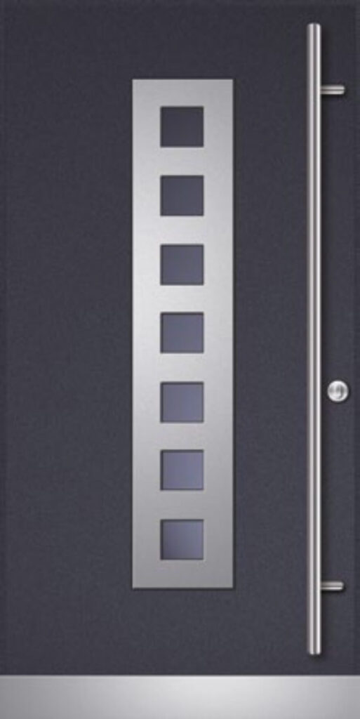 Aluminum doors model P01