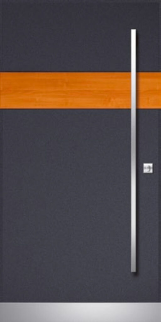 Aluminum doors model P04