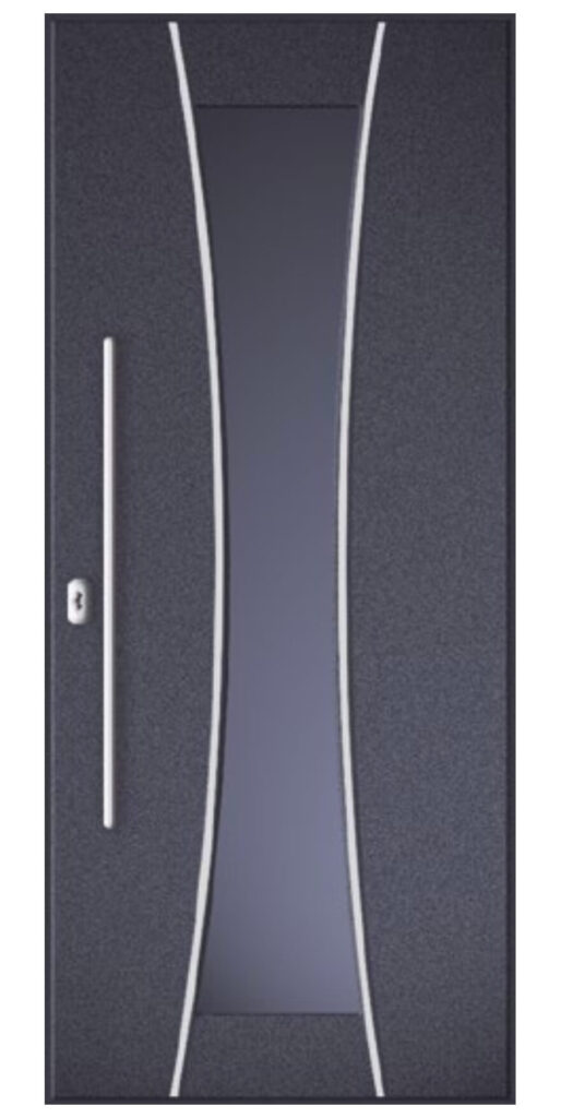 Aluminum doors model P08