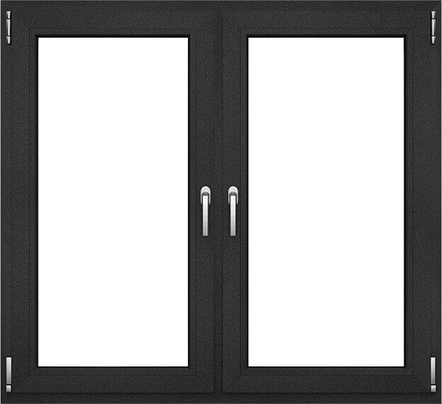 Anthracite-Sand-Structure vinyl window color