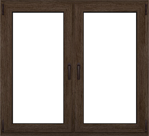 Dark-Oak vinyl window color