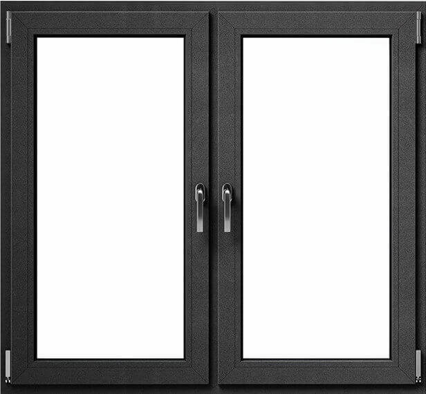MatT-Black vinyl window color