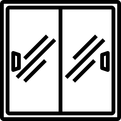 sliding door icon